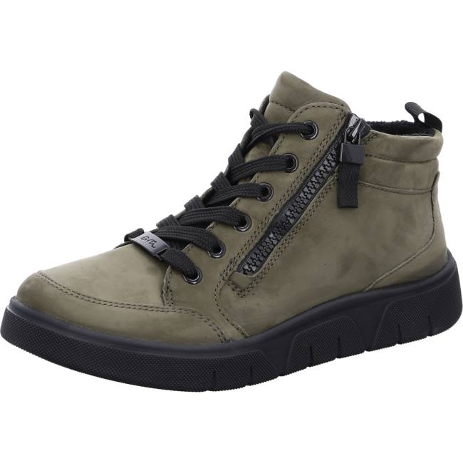 Ara Shoes High Top Rom-sport Oliv Women\'s Boots Green | ARA406RUM