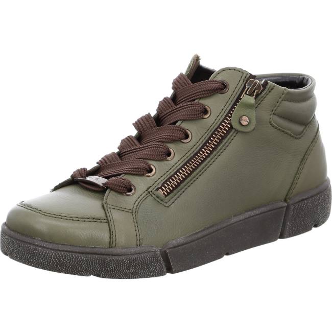 Ara Shoes High Top Rom-sport Oliv Women\'s Boots Green | ARA821EBS