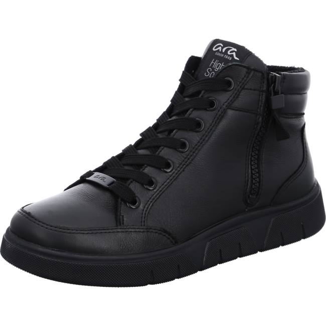 Ara Shoes High Top Rom-sport Women\'s Boots Black | ARA729AGE