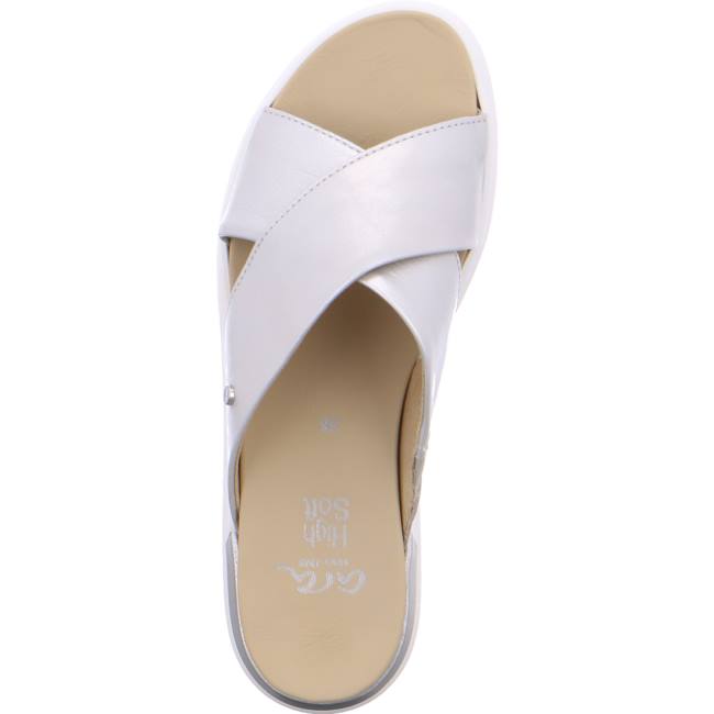 Ara Shoes Ibiza Gold Women's Mules Grey | ARA437WZF