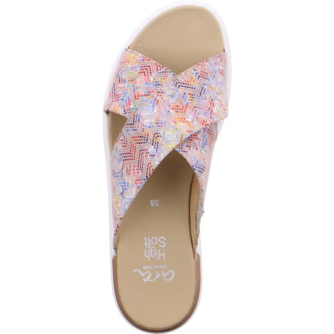 Ara Shoes Ibiza Multi Women's Mules Multicolor | ARA168XOK