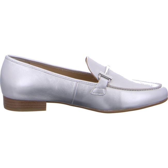 Ara Shoes Kent Gold Women's Loafers Grey | ARA478PFS