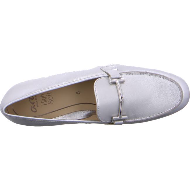 Ara Shoes Kent Gold Women's Loafers Grey | ARA478PFS