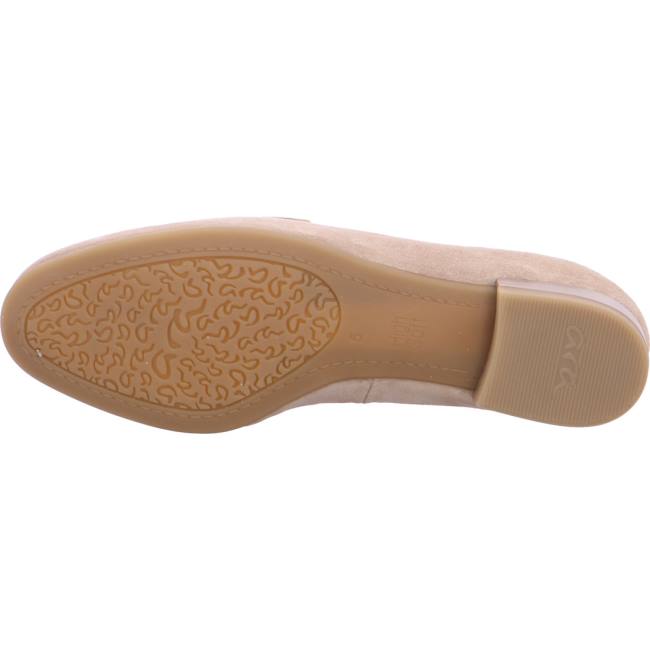 Ara Shoes Kent Sand Women's Loafers Beige | ARA786QWT