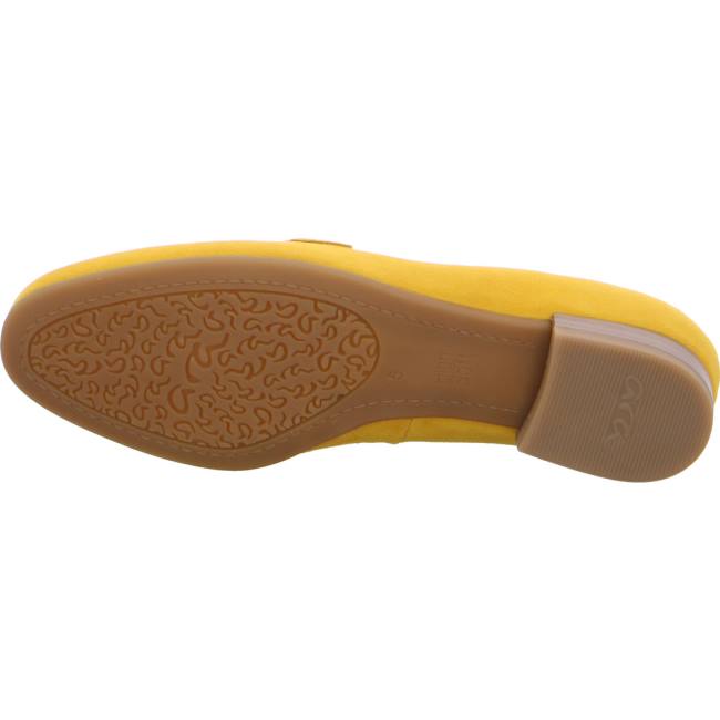 Ara Shoes Kent Sun Women's Loafers Yellow | ARA974RMZ