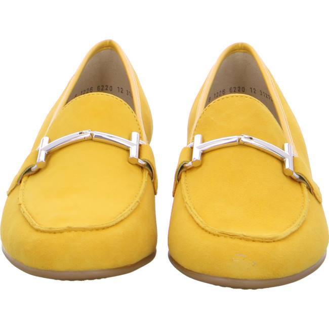 Ara Shoes Kent Sun Women's Loafers Yellow | ARA974RMZ