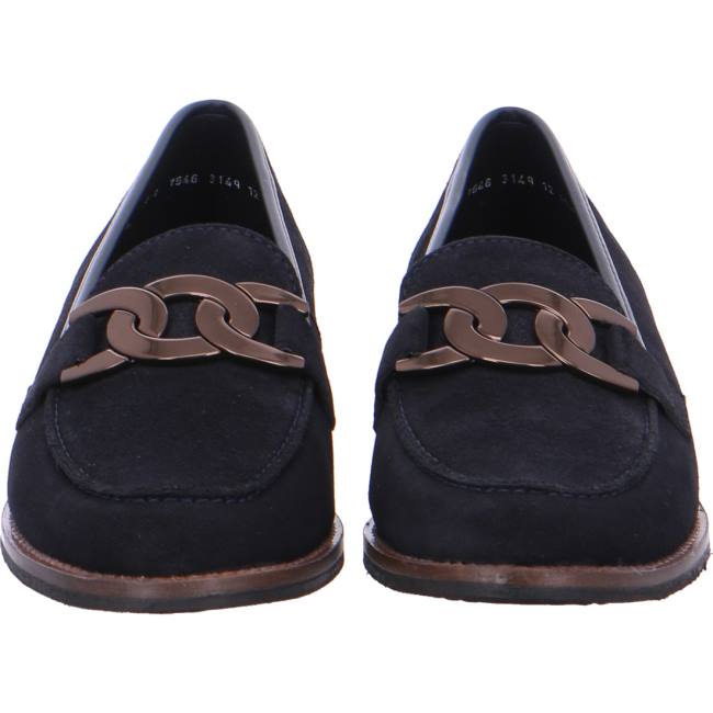 Ara Shoes Kent Women's Loafers Blue | ARA470RTE