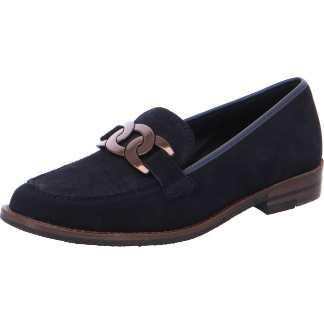 Ara Shoes Kent Women\'s Loafers Blue | ARA470RTE