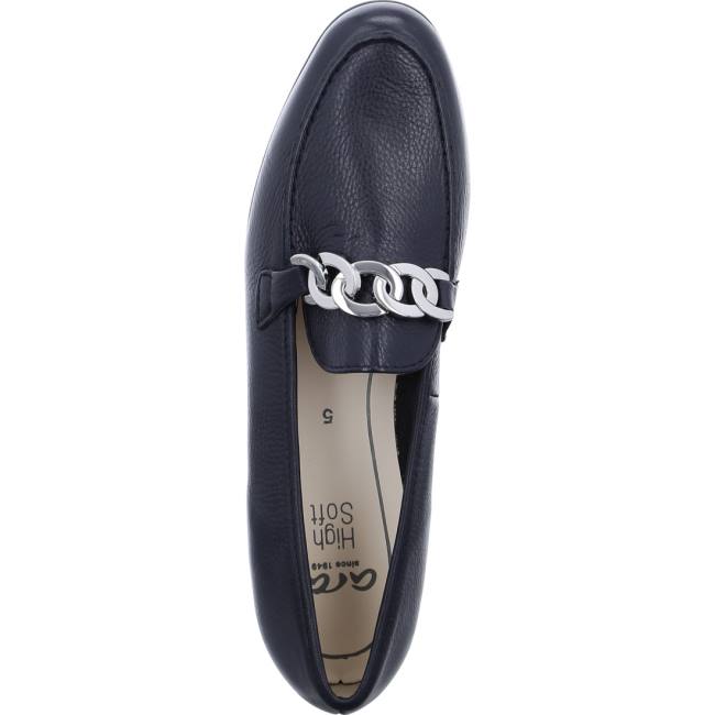 Ara Shoes Kent Women's Loafers Blue | ARA601GNJ