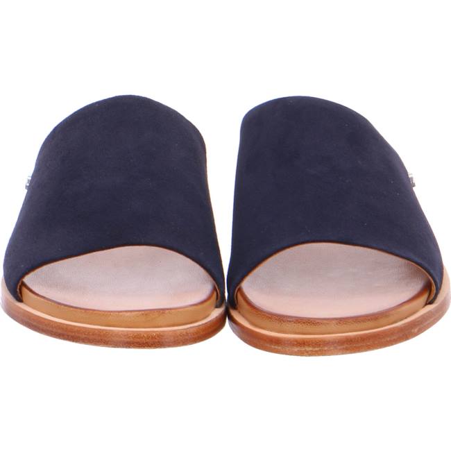 Ara Shoes Kent Women's Mules Blue | ARA489AUI