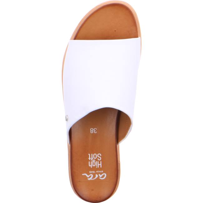 Ara Shoes Kent Women's Mules White | ARA425UMR