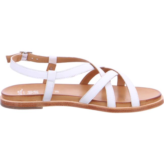 Ara Shoes Kent Women's Sandals White | ARA690OAQ