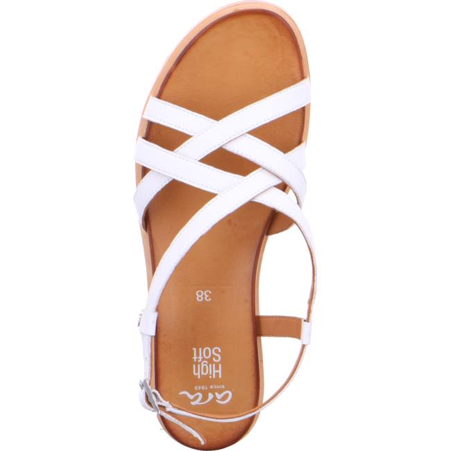 Ara Shoes Kent Women's Sandals White | ARA690OAQ