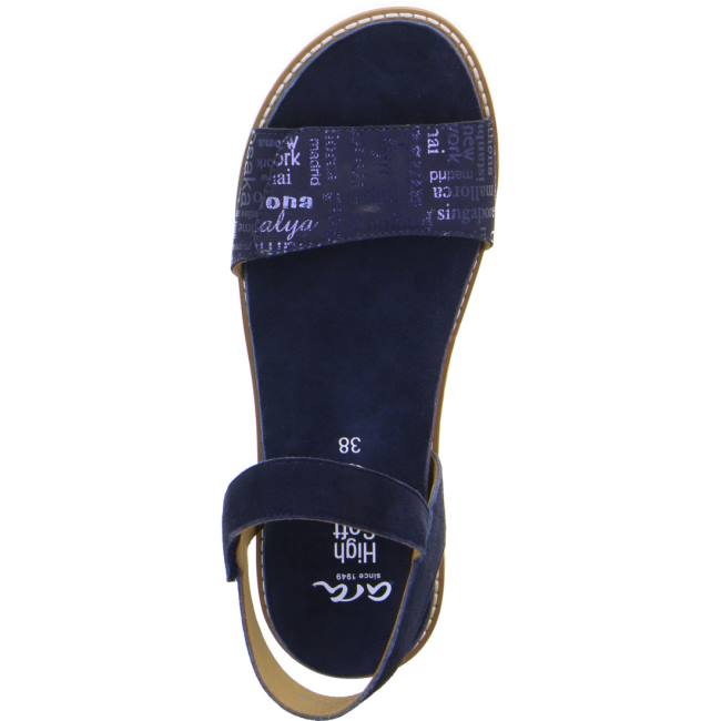 Ara Shoes Kent-sport Women's Sandals Blue | ARA210WXN