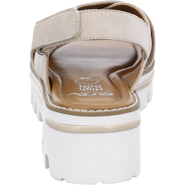 Ara Shoes Kopenhagen Sand Women's Sandals Beige | ARA430SGM