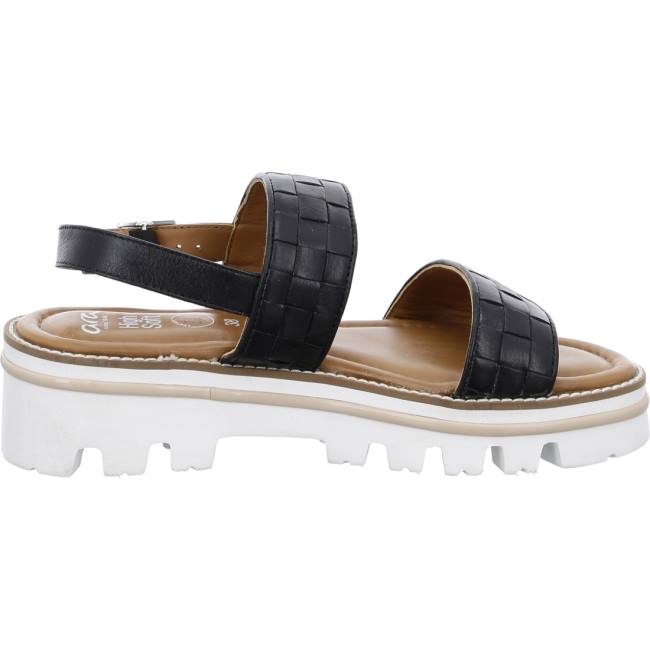 Ara Shoes Kopenhagen Women's Sandals Black | ARA592MAK