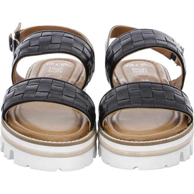 Ara Shoes Kopenhagen Women's Sandals Black | ARA592MAK