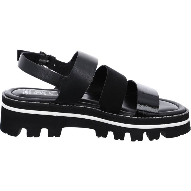 Ara Shoes Kopenhagen Women's Sandals Black | ARA948MLZ