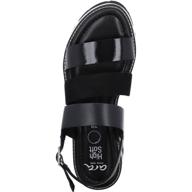 Ara Shoes Kopenhagen Women's Sandals Black | ARA948MLZ