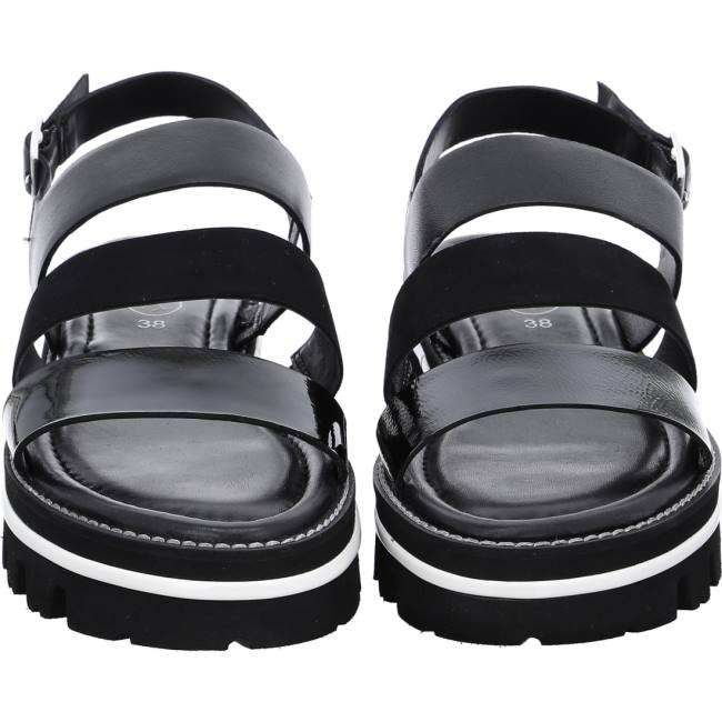 Ara Shoes Kopenhagen Women's Sandals Black | ARA948MLZ