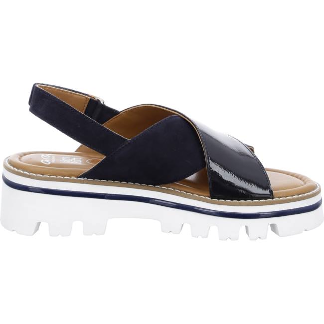 Ara Shoes Kopenhagen Women's Sandals Blue | ARA840OUZ