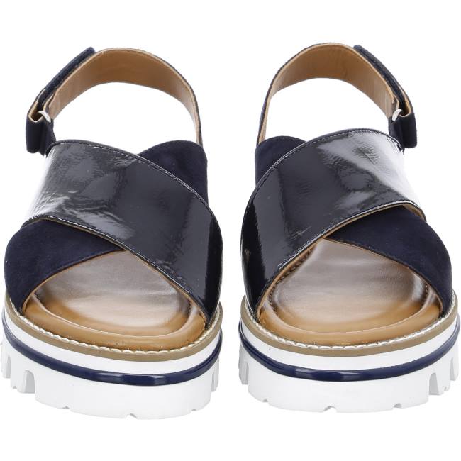 Ara Shoes Kopenhagen Women's Sandals Blue | ARA840OUZ