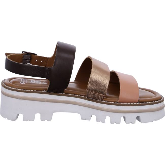 Ara Shoes Kopenhagen Women's Sandals Brown | ARA107BCU