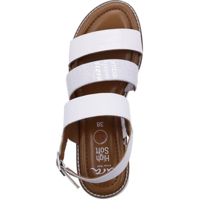 Ara Shoes Kopenhagen Women's Sandals White | ARA538CUP