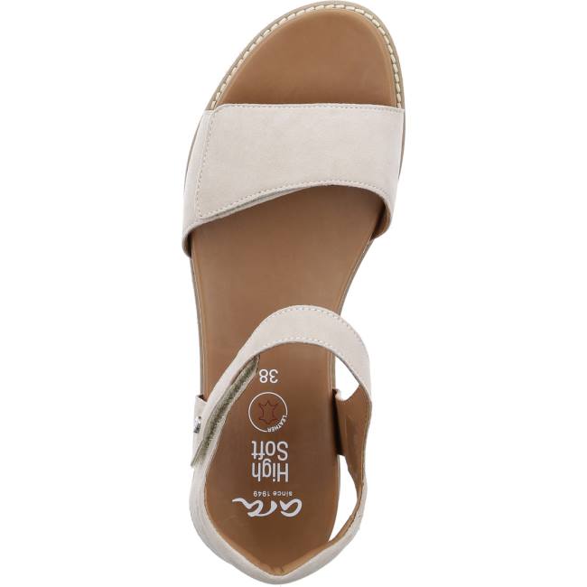 Ara Shoes Kos Sand Women's Sandals Brown | ARA483BYM