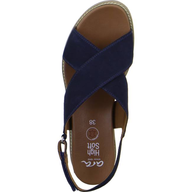 Ara Shoes Kos Women's Sandals Blue | ARA631FQG