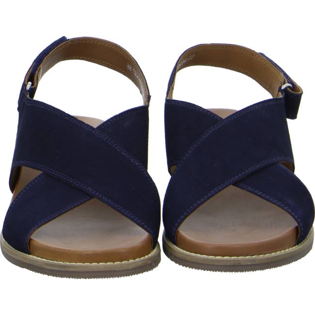 Ara Shoes Kos Women's Sandals Blue | ARA631FQG