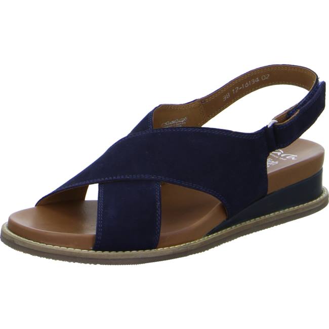 Ara Shoes Kos Women\'s Sandals Blue | ARA631FQG