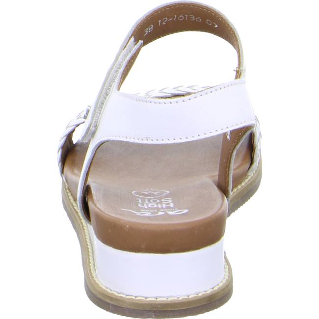 Ara Shoes Kos Women's Sandals White | ARA829YCU