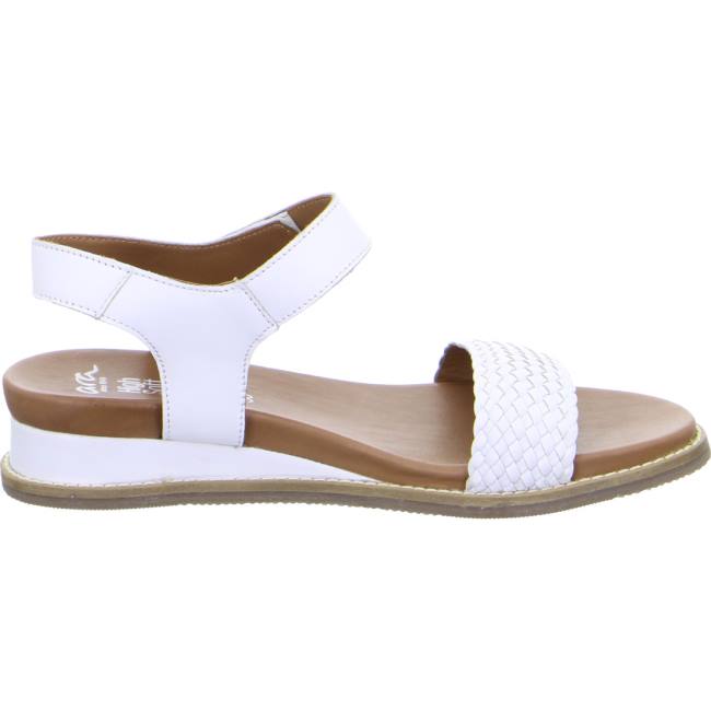 Ara Shoes Kos Women's Sandals White | ARA829YCU