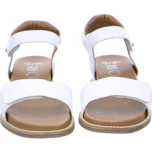 Ara Shoes Kos Women's Sandals White | ARA953JZK