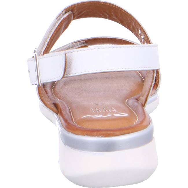 Ara Shoes Kreta Women's Sandals White | ARA468EQJ