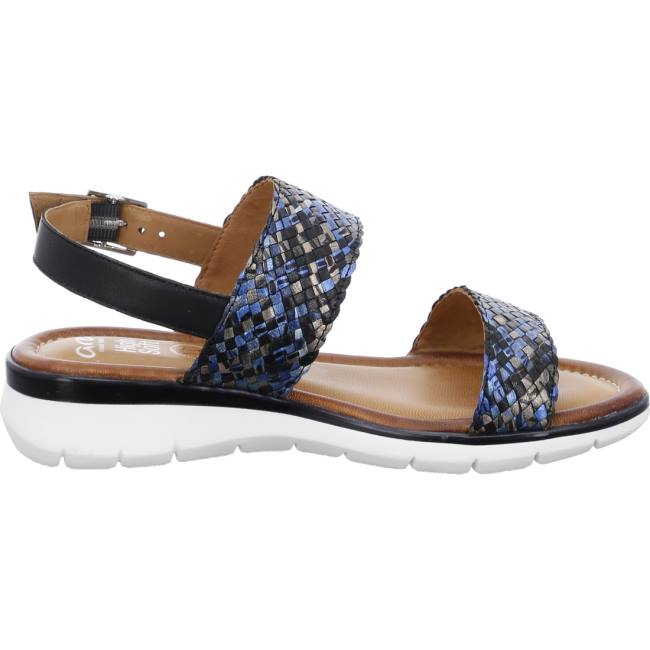 Ara Shoes Kreta-black Women's Sandals Blue | ARA360AMQ