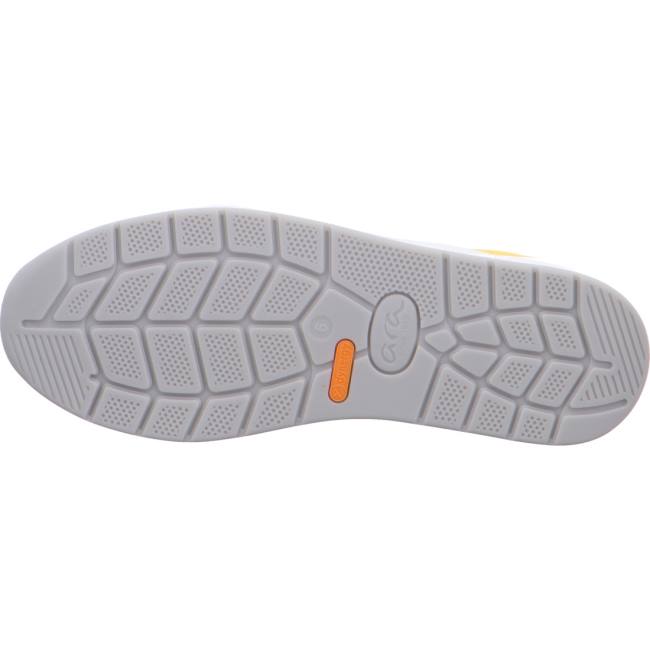 Ara Shoes L.A. Women's Trainers Grey / Yellow | ARA185CYH