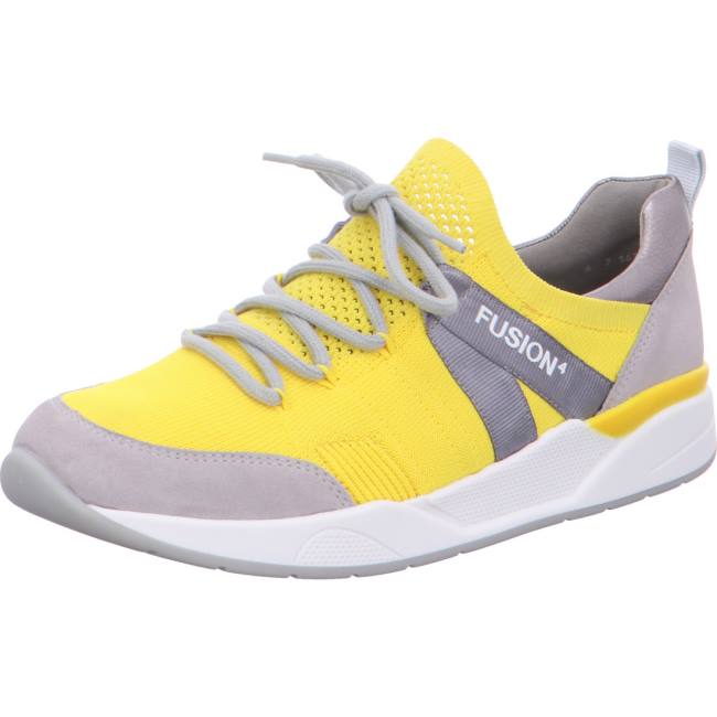 Ara Shoes L.A. Women\'s Trainers Grey / Yellow | ARA185CYH