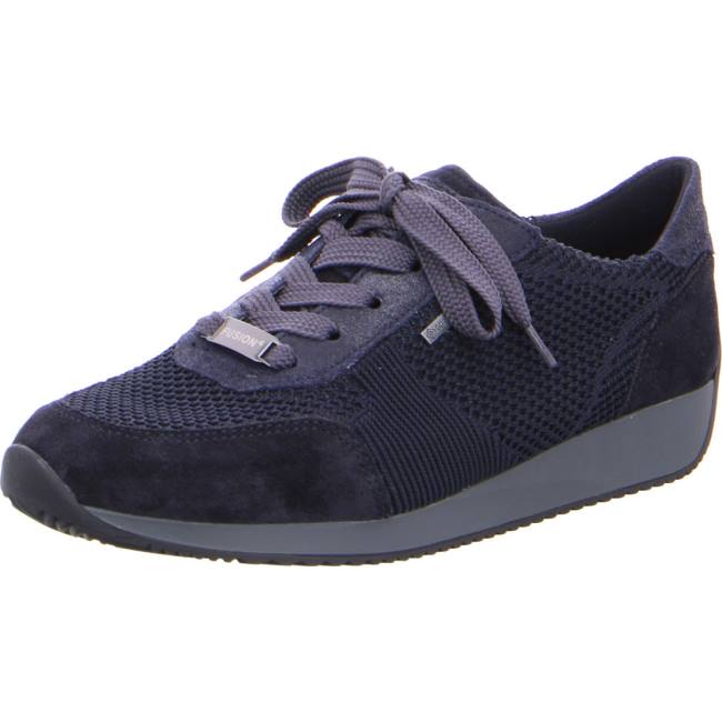 Ara Shoes Lace-up Lissabon Women\'s Trainers Blue | ARA847QUB