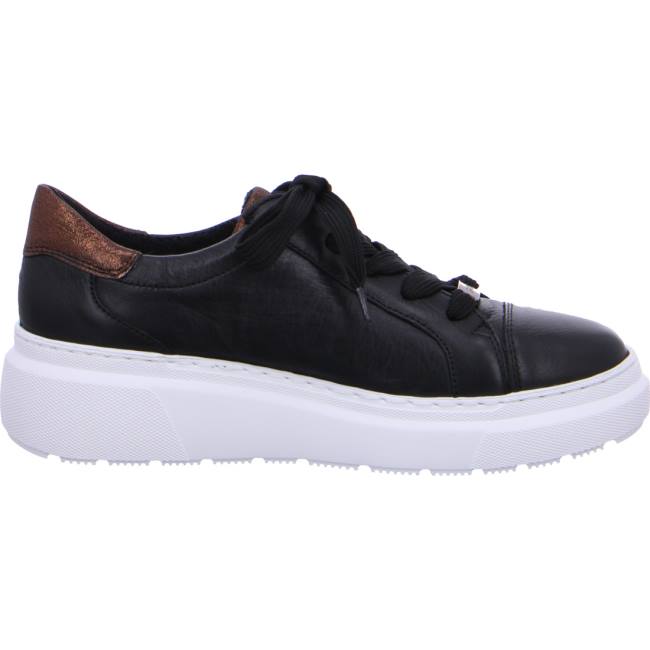 Ara Shoes Lace-ups Lausanne Women's Trainers Black | ARA903ODN