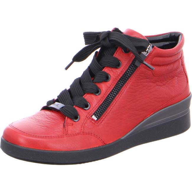 Ara Shoes Lace-ups Lazio Women\'s Boots Red | ARA152HEX