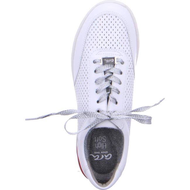 Ara Shoes Lace-ups Neapel Women's Trainers White | ARA208YGB