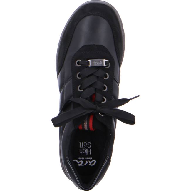 Ara Shoes Lace-ups Neapel Women's Trainers Black | ARA563BNY