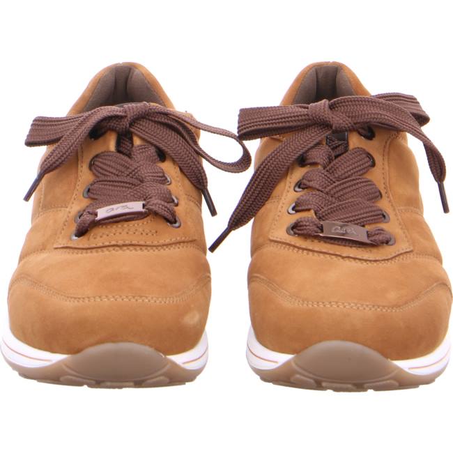 Ara Shoes Lace-ups Osaka Women's Trainers Brown | ARA093CPG