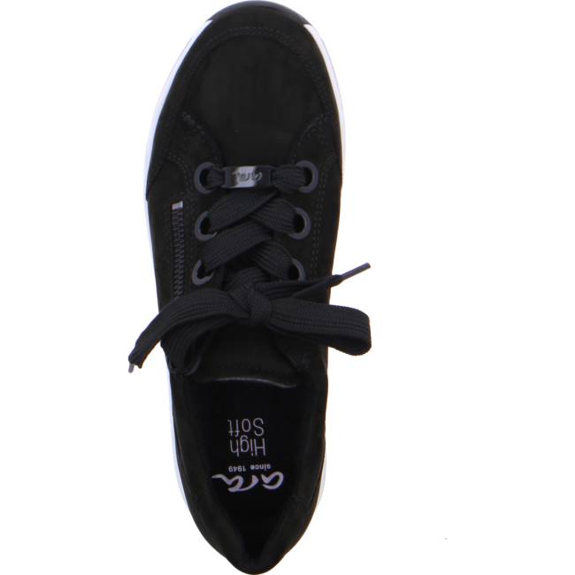 Ara Shoes Lace-ups Osaka Women's Trainers Black | ARA257BUN