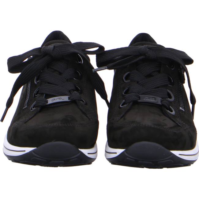 Ara Shoes Lace-ups Osaka Women's Trainers Black | ARA257BUN