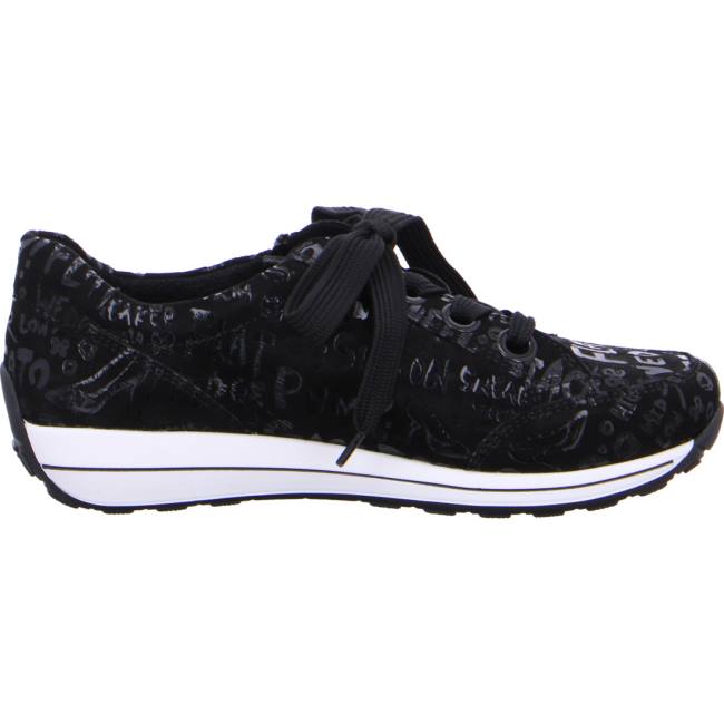 Ara Shoes Lace-ups Osaka Women's Trainers Black | ARA540CWX