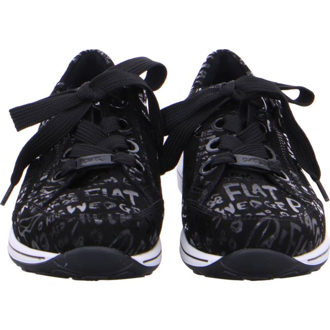 Ara Shoes Lace-ups Osaka Women's Trainers Black | ARA540CWX