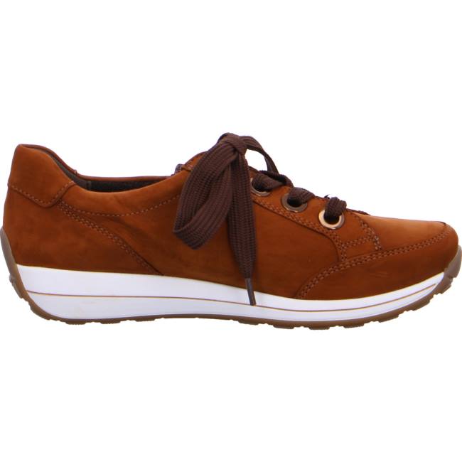 Ara Shoes Lace-ups Osaka Women's Trainers Brown | ARA983UKT